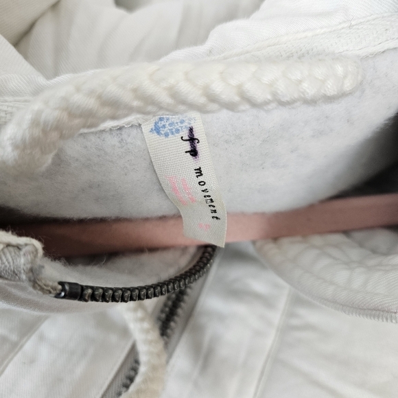 Free people Movement Mad for it Jacket Coat Size Small Oversized Fall Winter - Picture 6 of 8